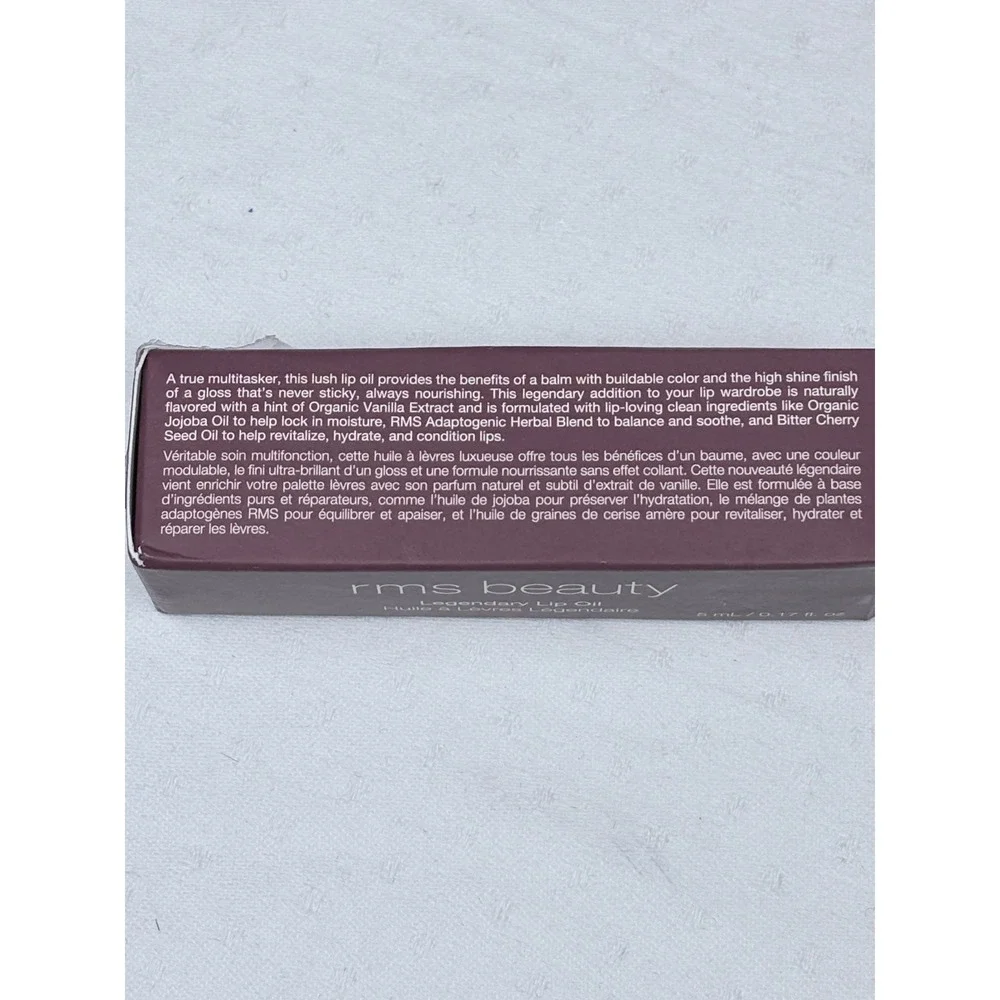 RMS Beauty Legendary Lip Oil Milla 0.17oz New Sealed Box